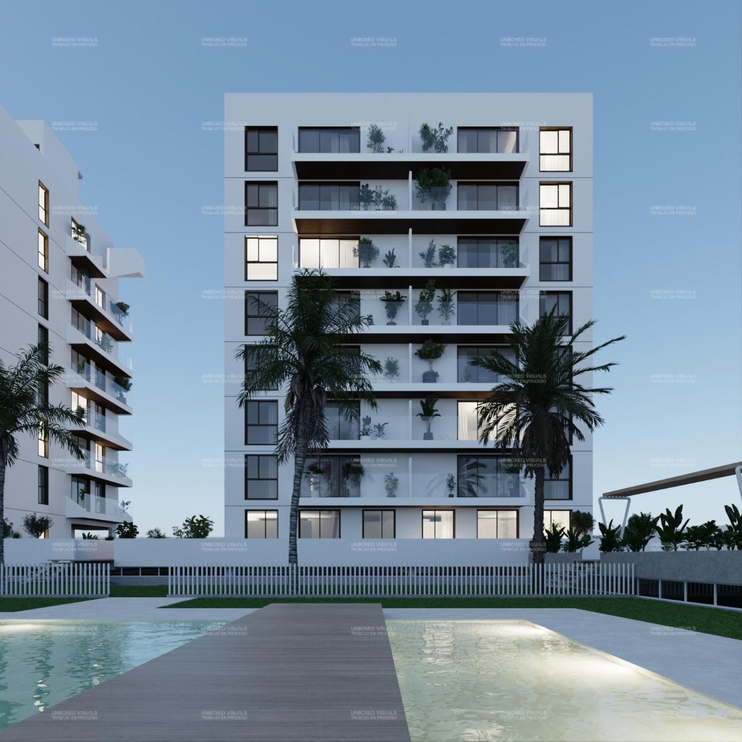 Huoneisto Guardamar del Segura, Alicante, Espanja 2 makuuhuonetta, 63 m2 No. 180724