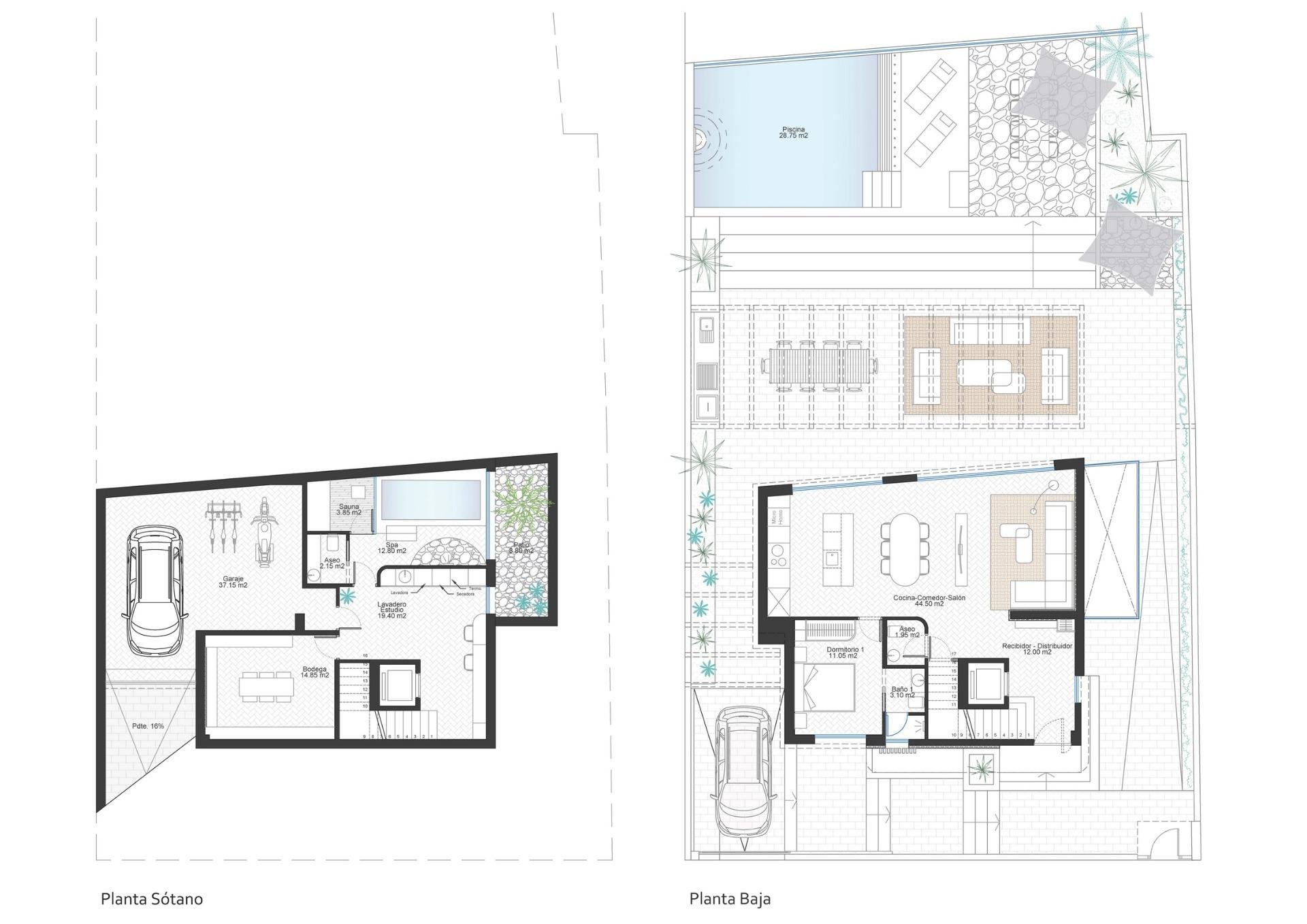 Villa La Manga del Mar Menor, Murcia, Spānijā 3 istabas, 280 m2 Nr. 180726