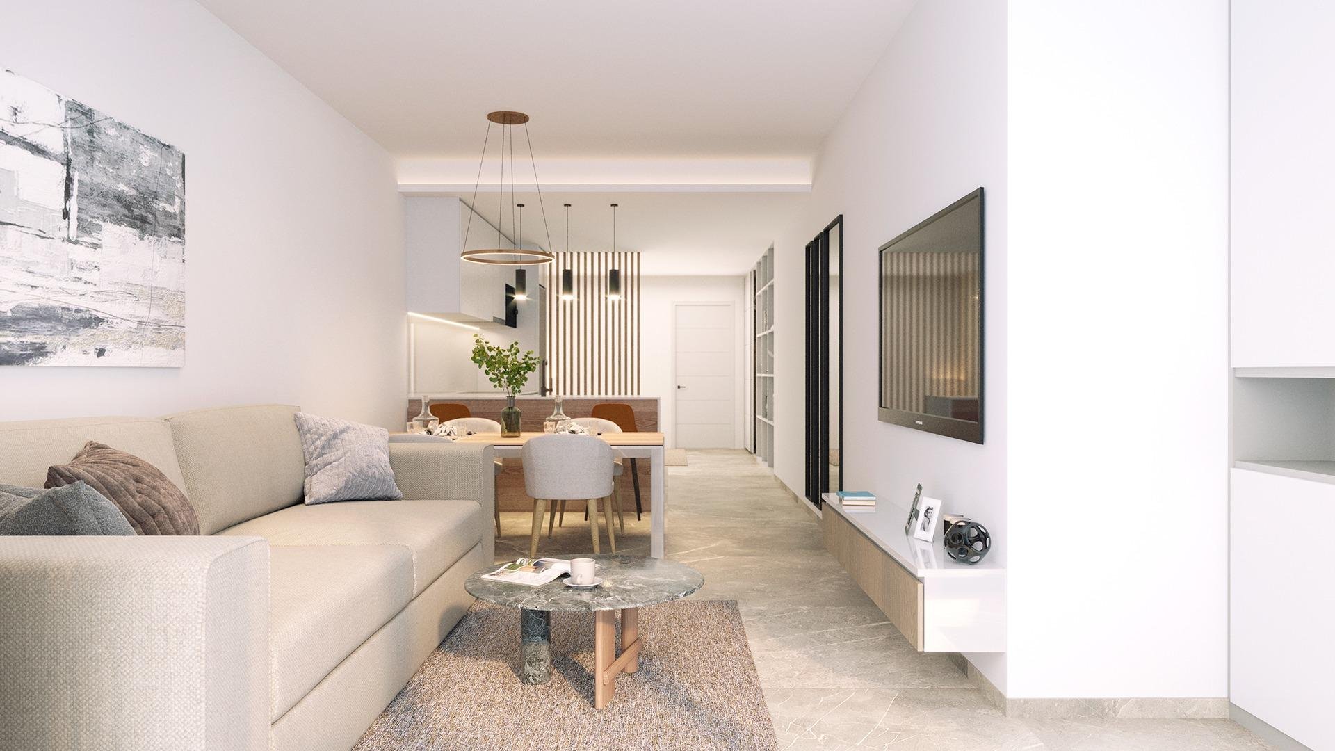 Huoneisto Torrevieja, Alicante, Espanja 1 makuuhuone, 52 m2 No. 180725