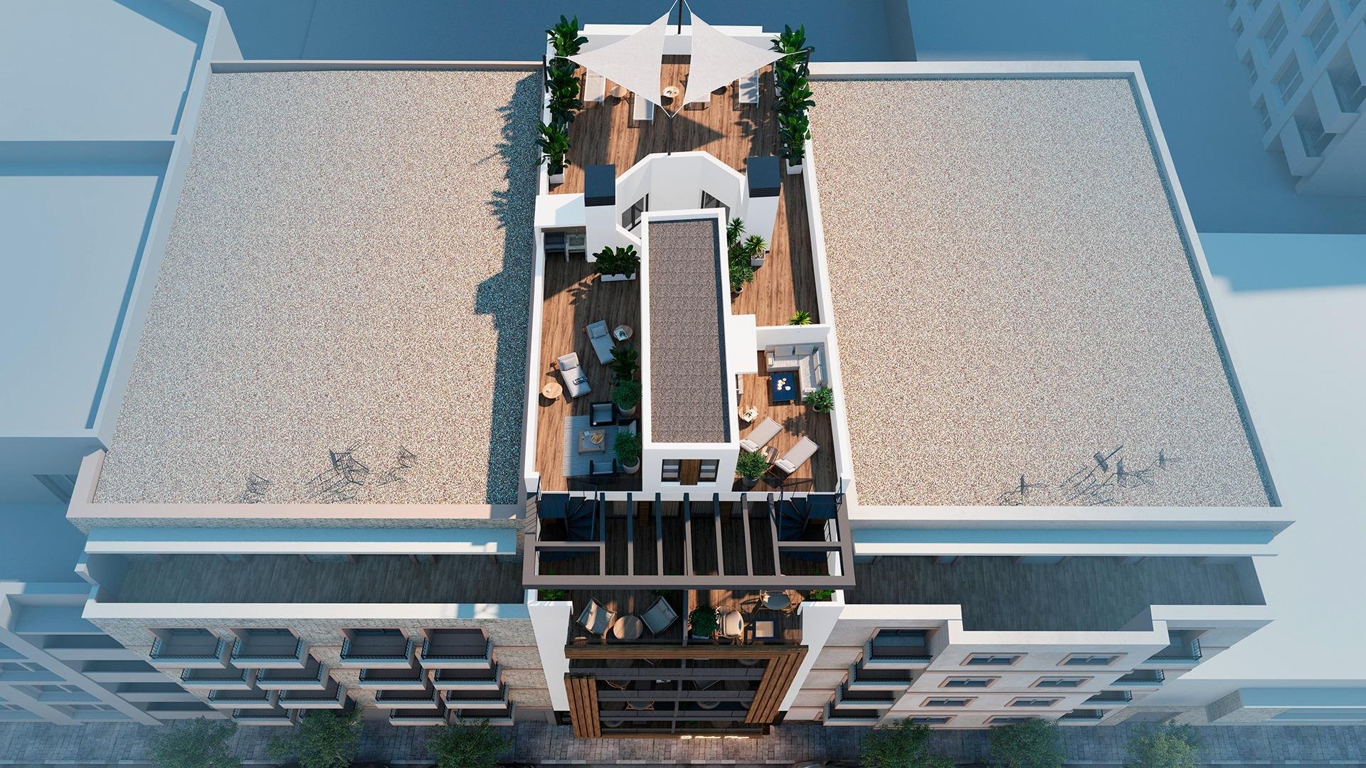 Huoneisto Torrevieja, Alicante, Espanja 1 makuuhuone, 52 m2 No. 180725