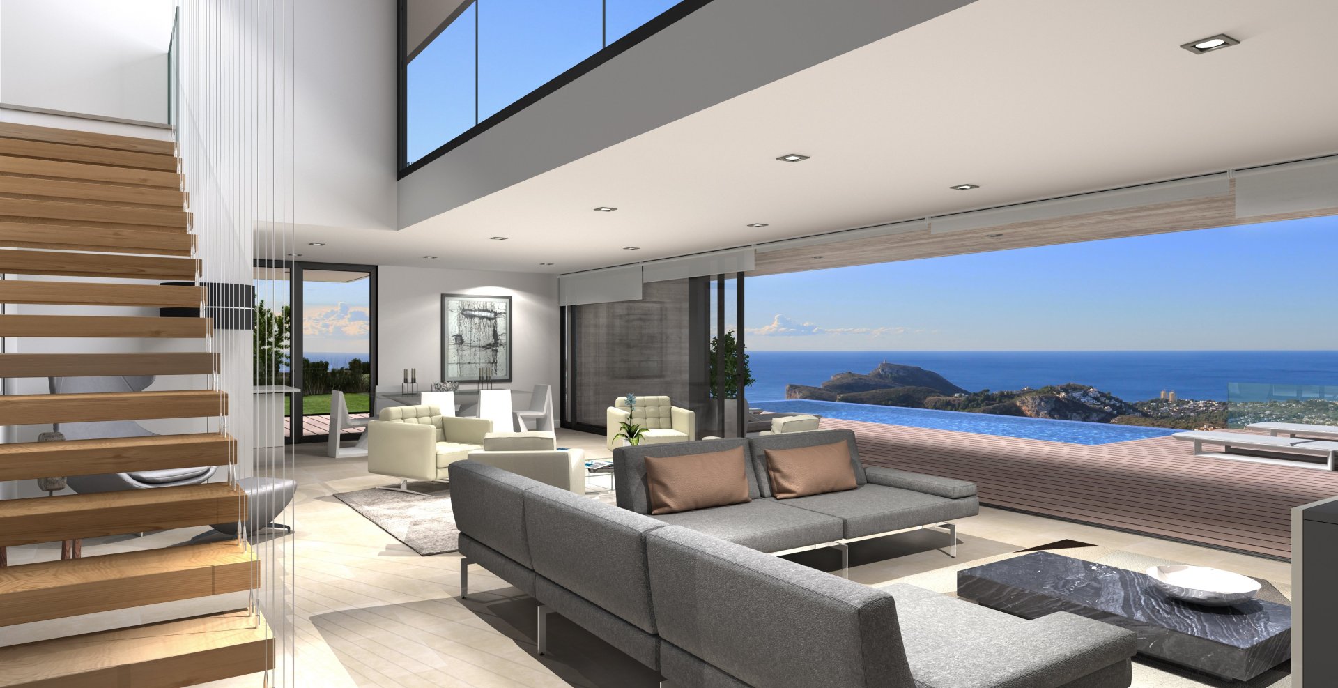 Villa i Benitachell, Alicante, Spanien 3 sovrum, 787 kvm. Nr. 194604