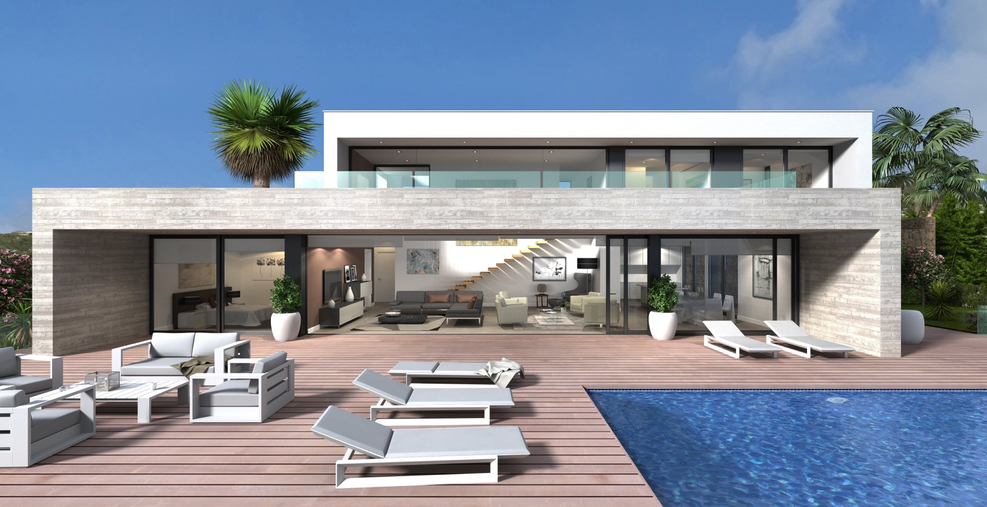 Villa i Benitachell, Alicante, Spanien 3 sovrum, 787 kvm. Nr. 194604