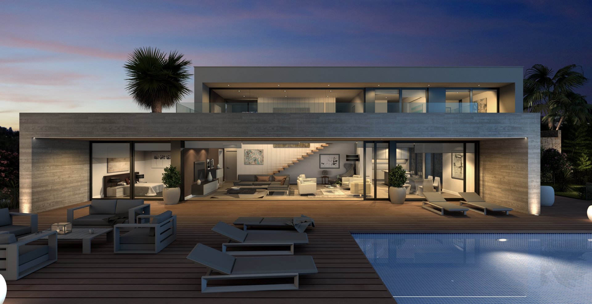 Villa i Benitachell, Alicante, Spanien 3 sovrum, 787 kvm. Nr. 194604
