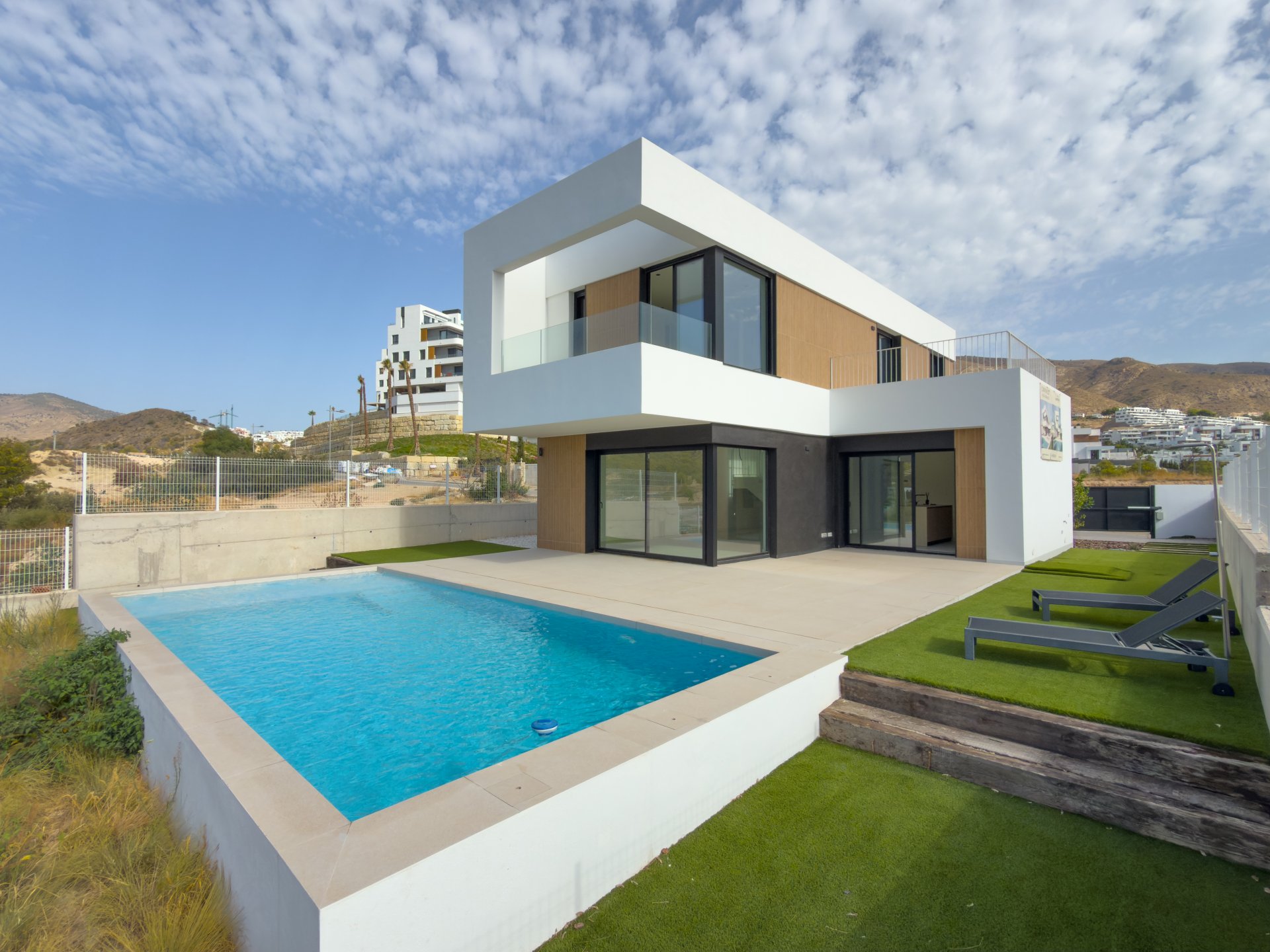 Villa i Finestrat, Alicante, Spanien 3 sovrum, 222 kvm. Nr. 194603