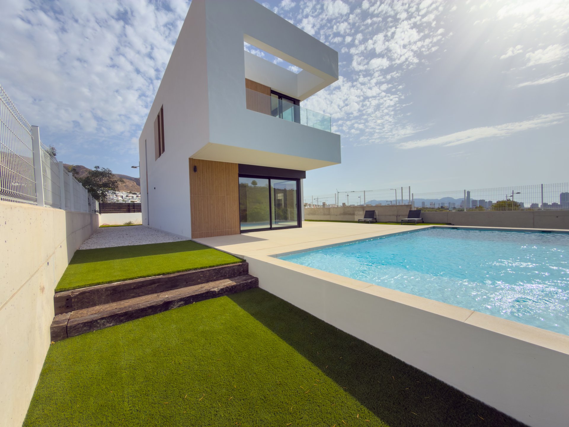 Villa i Finestrat, Alicante, Spanien 4 sovrum, 322 kvm. Nr. 194602