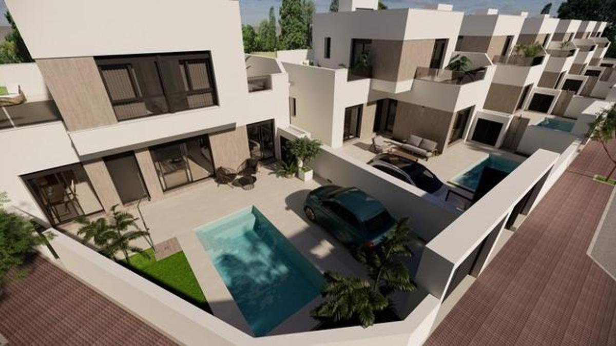 Villa in San Fulgencio, Alicante, Spanien 3 Schlafzimmer, 116 m2 Nr. 148899