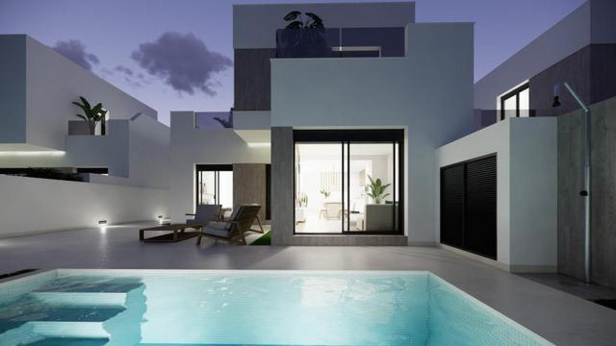 Villa in San Fulgencio, Alicante, Spanien 3 Schlafzimmer, 116 m2 Nr. 148899