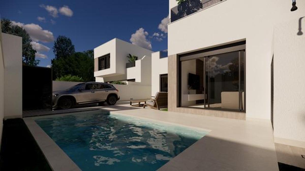 Villa in San Fulgencio, Alicante, Spanien 3 Schlafzimmer, 116 m2 Nr. 148899