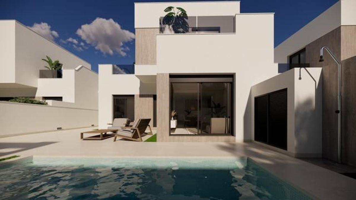 Villa in San Fulgencio, Alicante, Spanien 3 Schlafzimmer, 116 m2 Nr. 148899