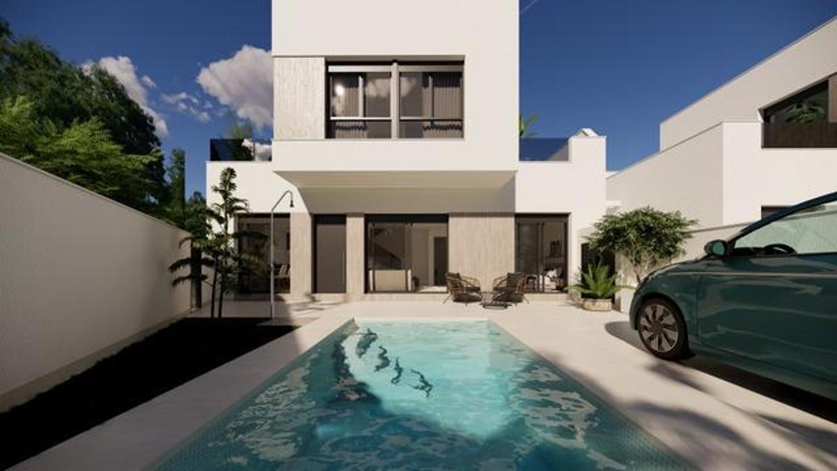 Villa in San Fulgencio, Alicante, Spanien 3 Schlafzimmer, 116 m2 Nr. 148899