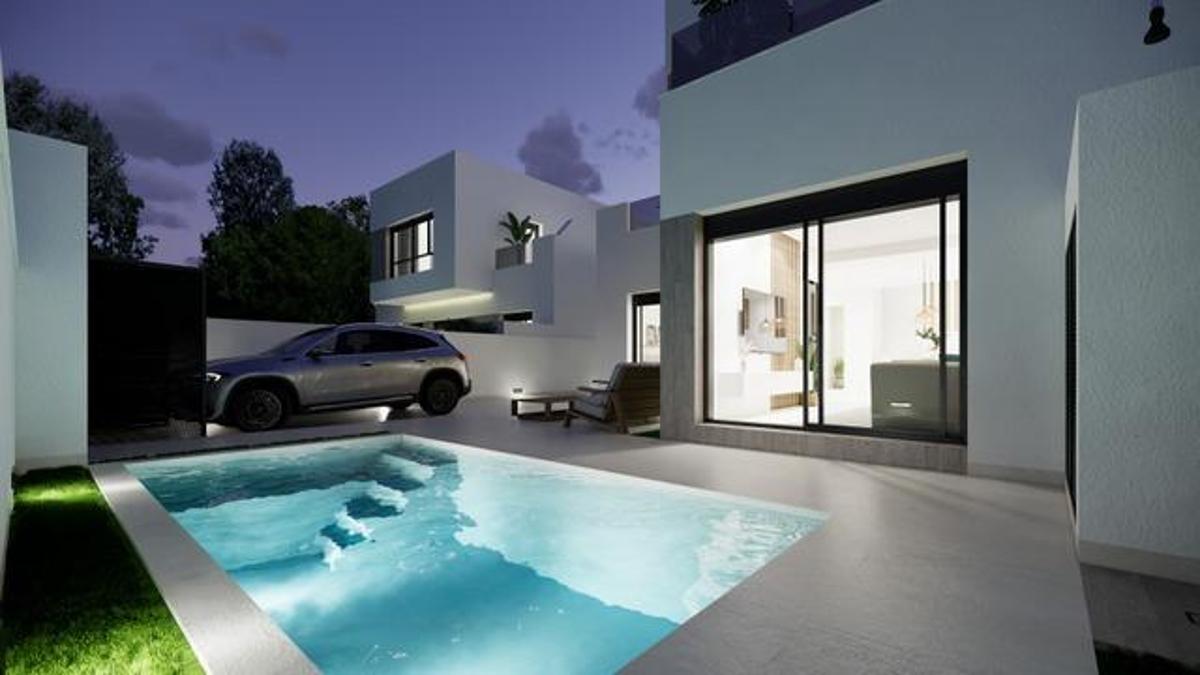 Villa in San Fulgencio, Alicante, Spanien 3 Schlafzimmer, 116 m2 Nr. 148899