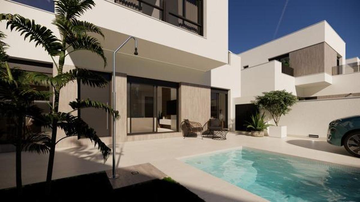 Villa in San Fulgencio, Alicante, Spanien 3 Schlafzimmer, 116 m2 Nr. 148899