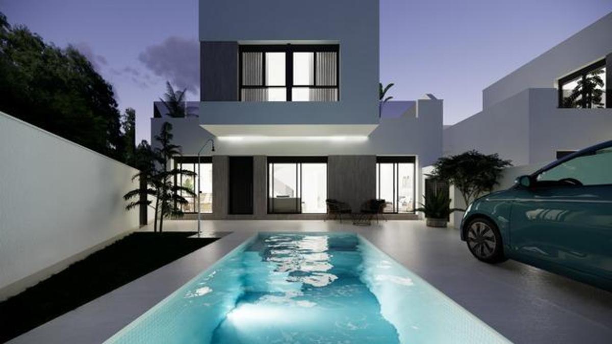 Villa in San Fulgencio, Alicante, Spanien 3 Schlafzimmer, 116 m2 Nr. 148899
