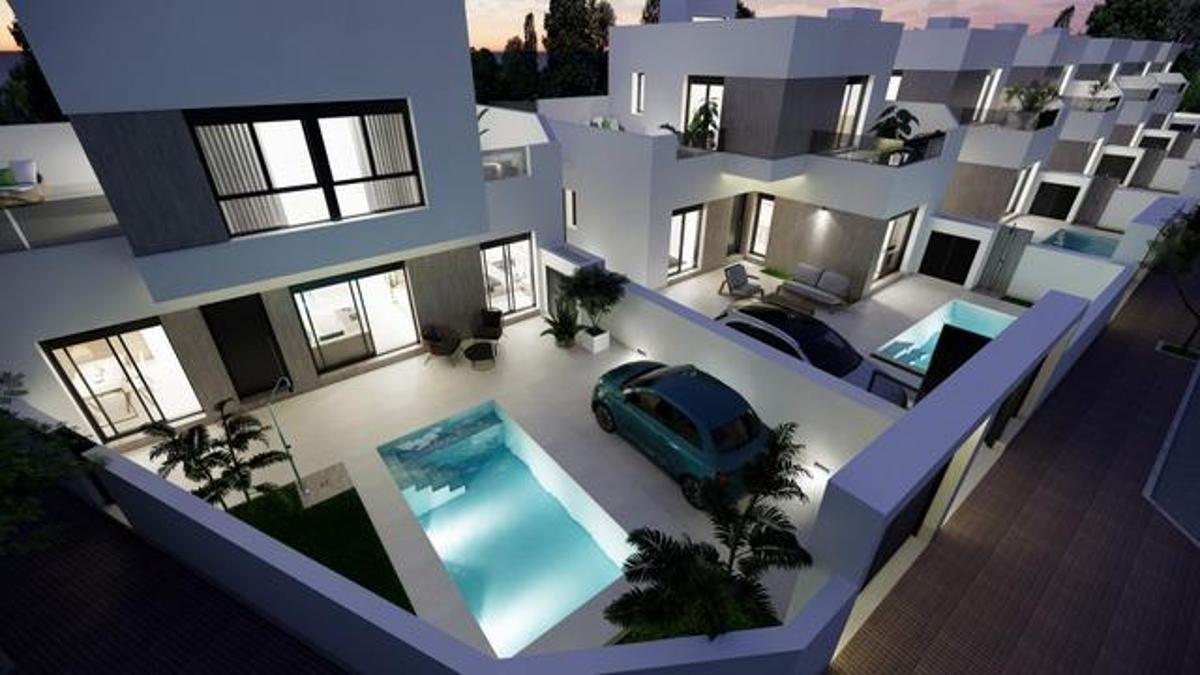 Villa in San Fulgencio, Alicante, Spanien 3 Schlafzimmer, 116 m2 Nr. 148899