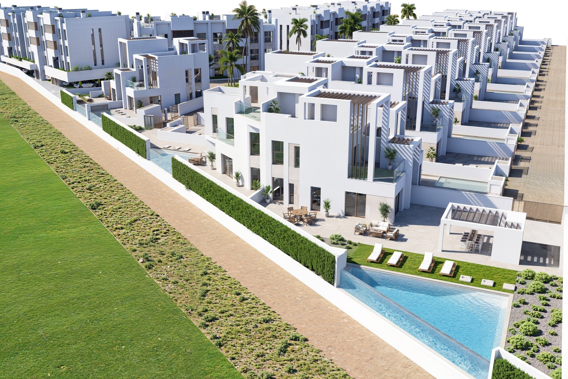 Townhouse in Los Alcazares, Murcia, Spanien 3 Schlafzimmer, 146 m2 Nr. 196471