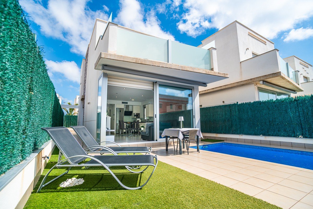 Villa in San Pedro del Pinatar, Murcia, Spanien 3 Schlafzimmer, 109 m2 Nr. 194589