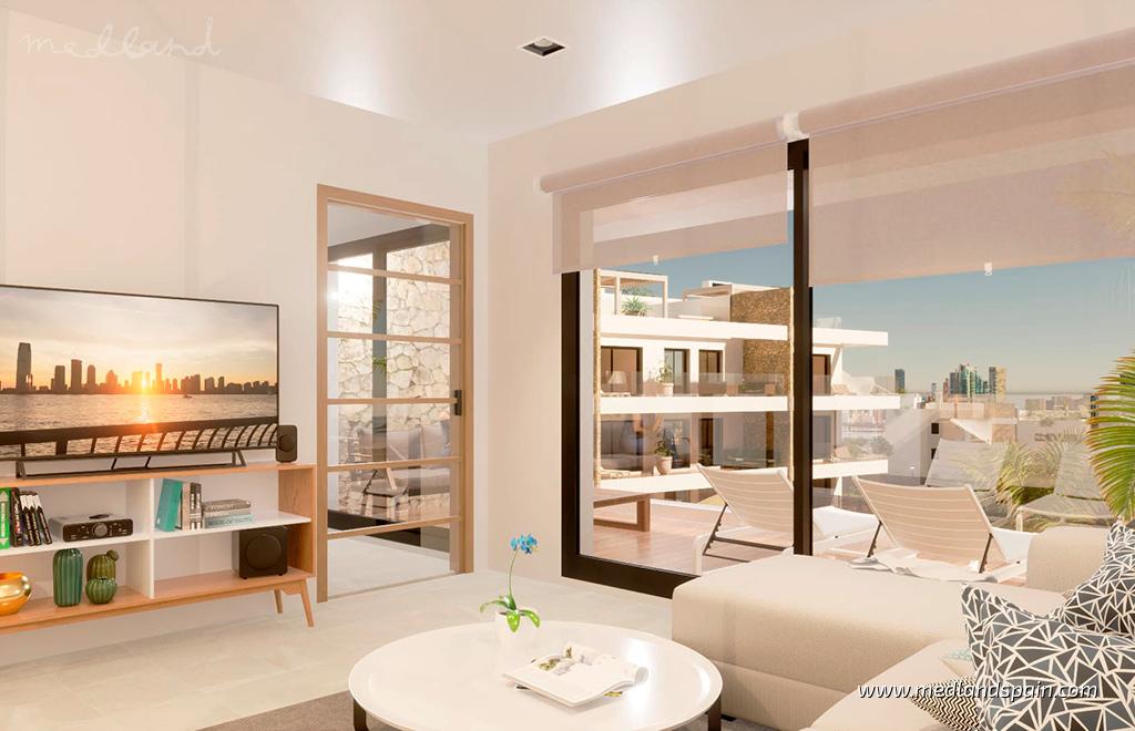 Apartament w Finestrat, Alicante, Hiszpania 2 sypialnie, 73 mkw. nr 164525