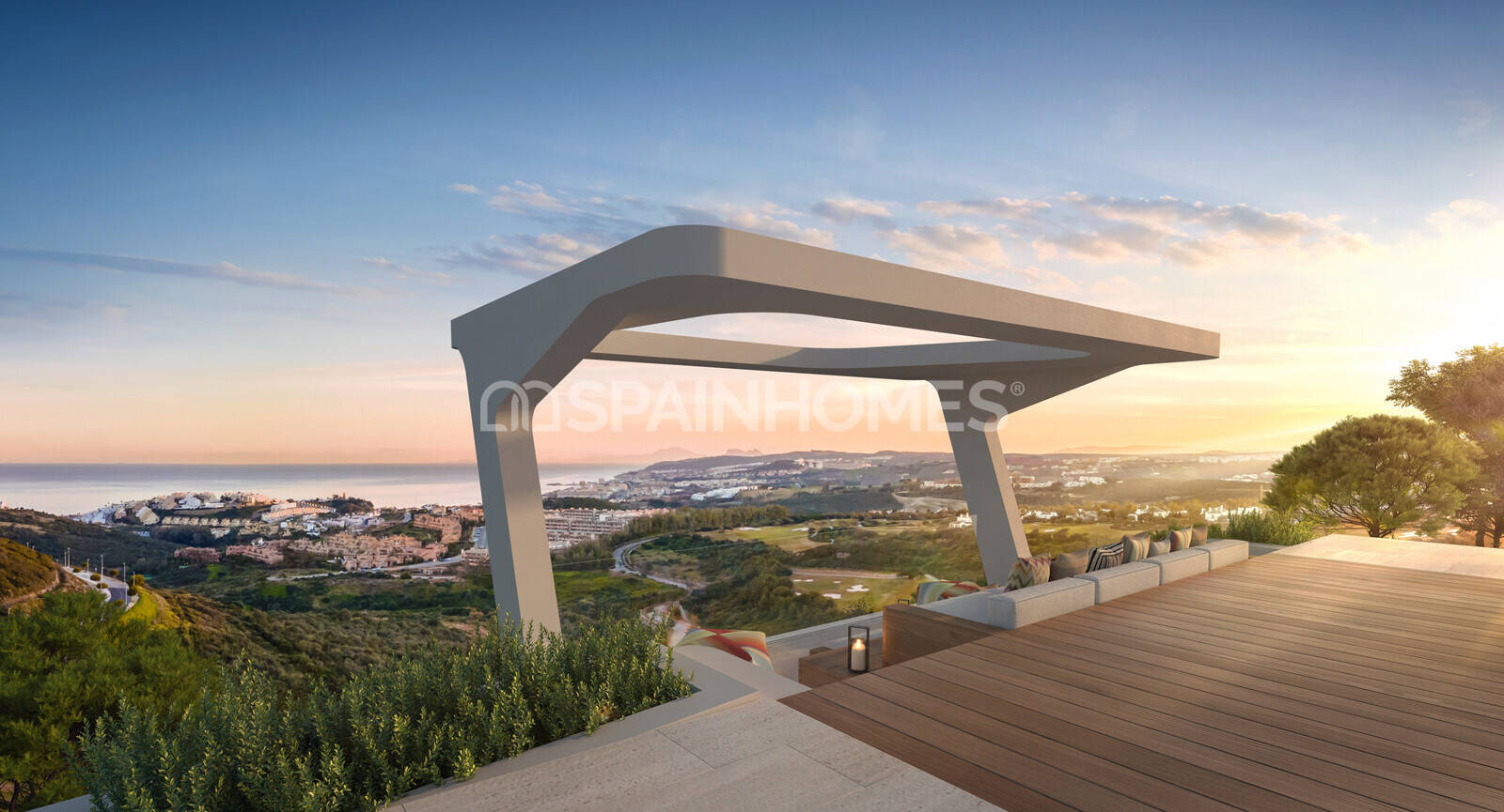 Lägenhet i Casares, Malaga, Spanien 4 sovrum, 195 kvm. Nr. 139771