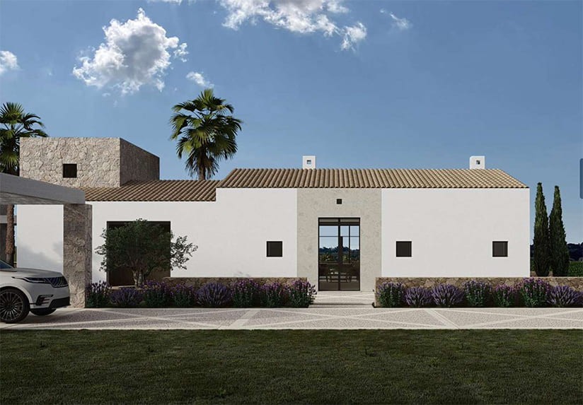 Villa en Ses Salines, Mallorca, España 5 dormitorios, 230 m2 No. 143760
