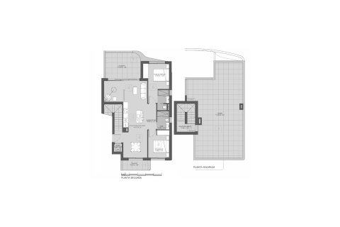 Layout 3 bedrooms, 89.9 sq.m. in Golden Green Apartments in Los Alcázares, Murcia, Spain No. 156205