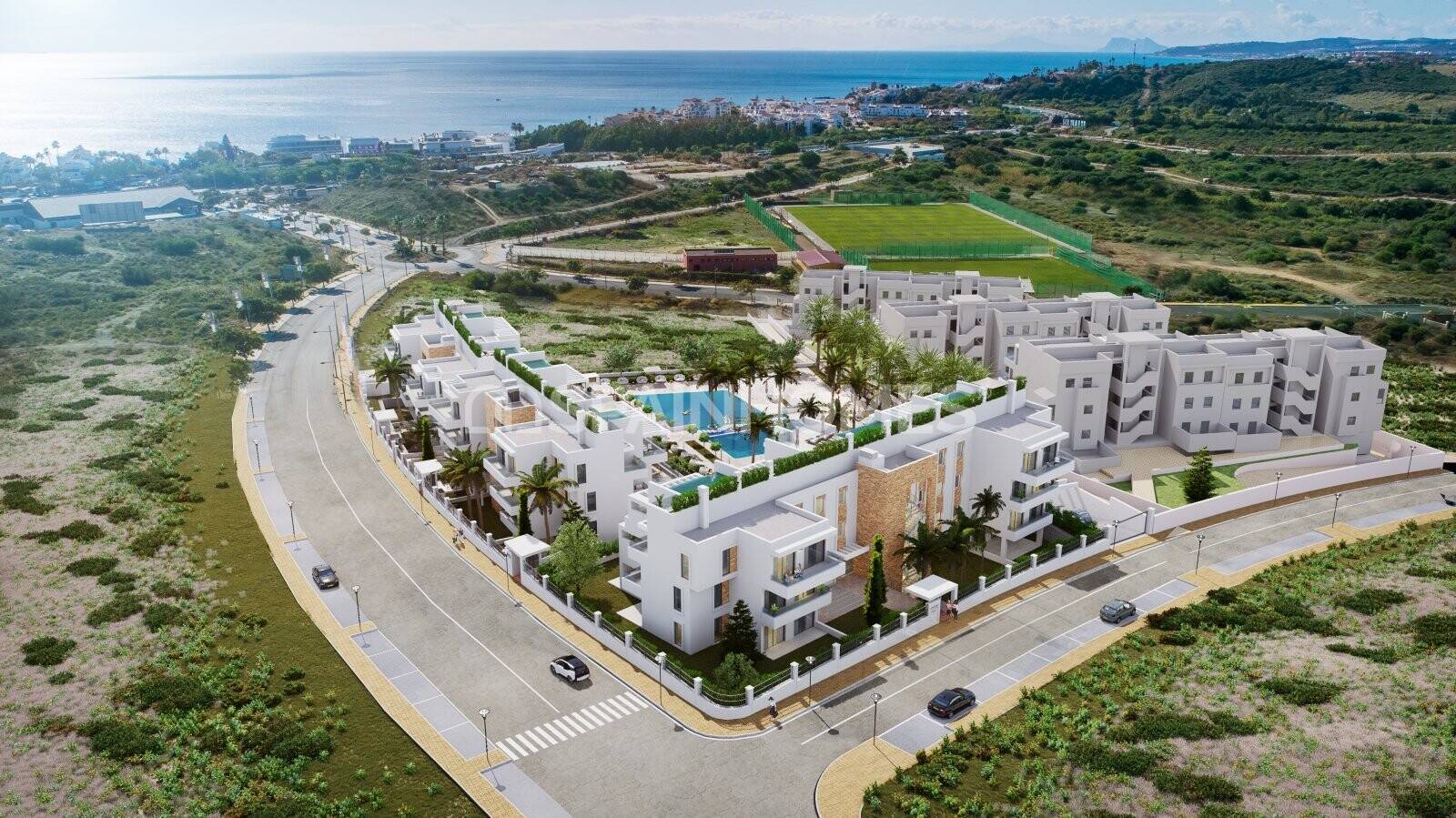 Apartment in Estepona, Malaga, Spain 3 bedrooms, 121 sq.m. No. 146814