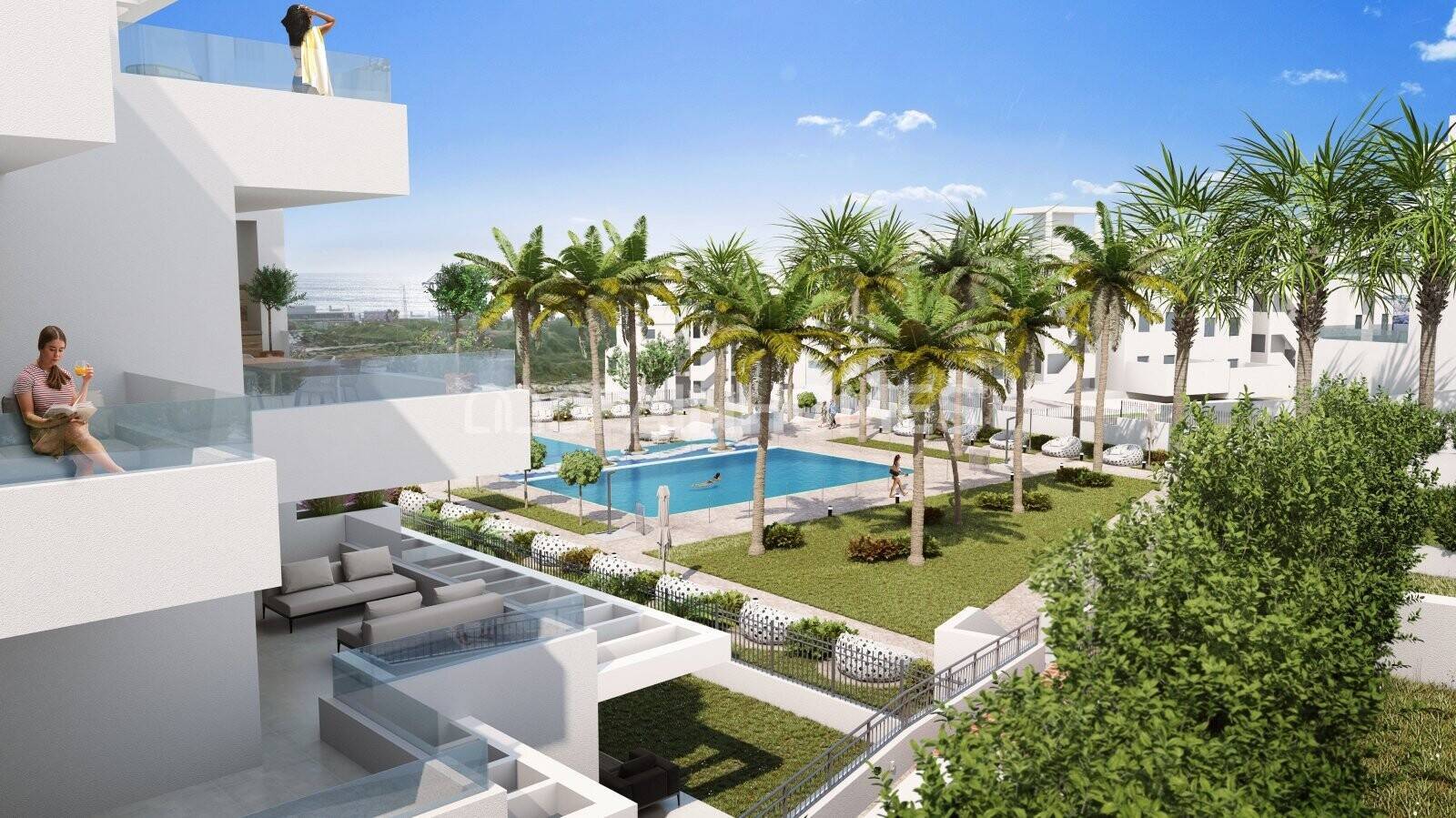Apartment in Estepona, Malaga, Spain 3 bedrooms, 121 sq.m. No. 146814