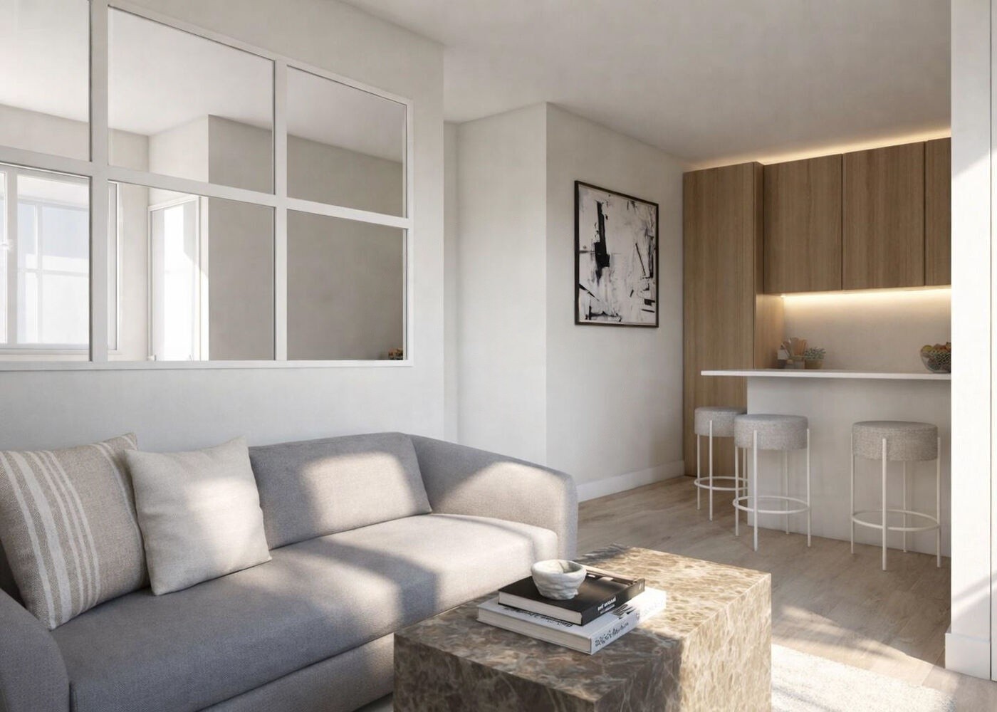 Wohnung in Madrid, Spanien 2 Schlafzimmer, 50 m2 Nr. 179751