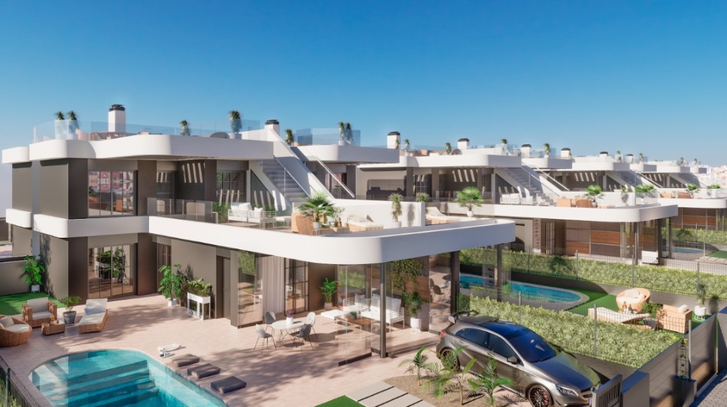 Huvila Los Alcazares, Murcia, Espanja 3 makuuhuonetta, 141 m2 No. 145090