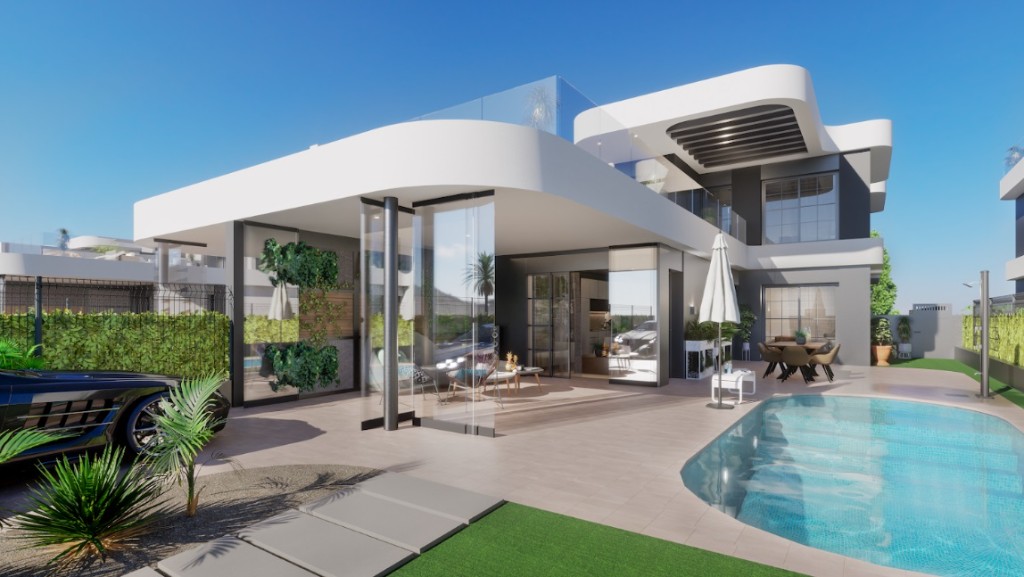 Huvila Los Alcazares, Murcia, Espanja 3 makuuhuonetta, 141 m2 No. 145090
