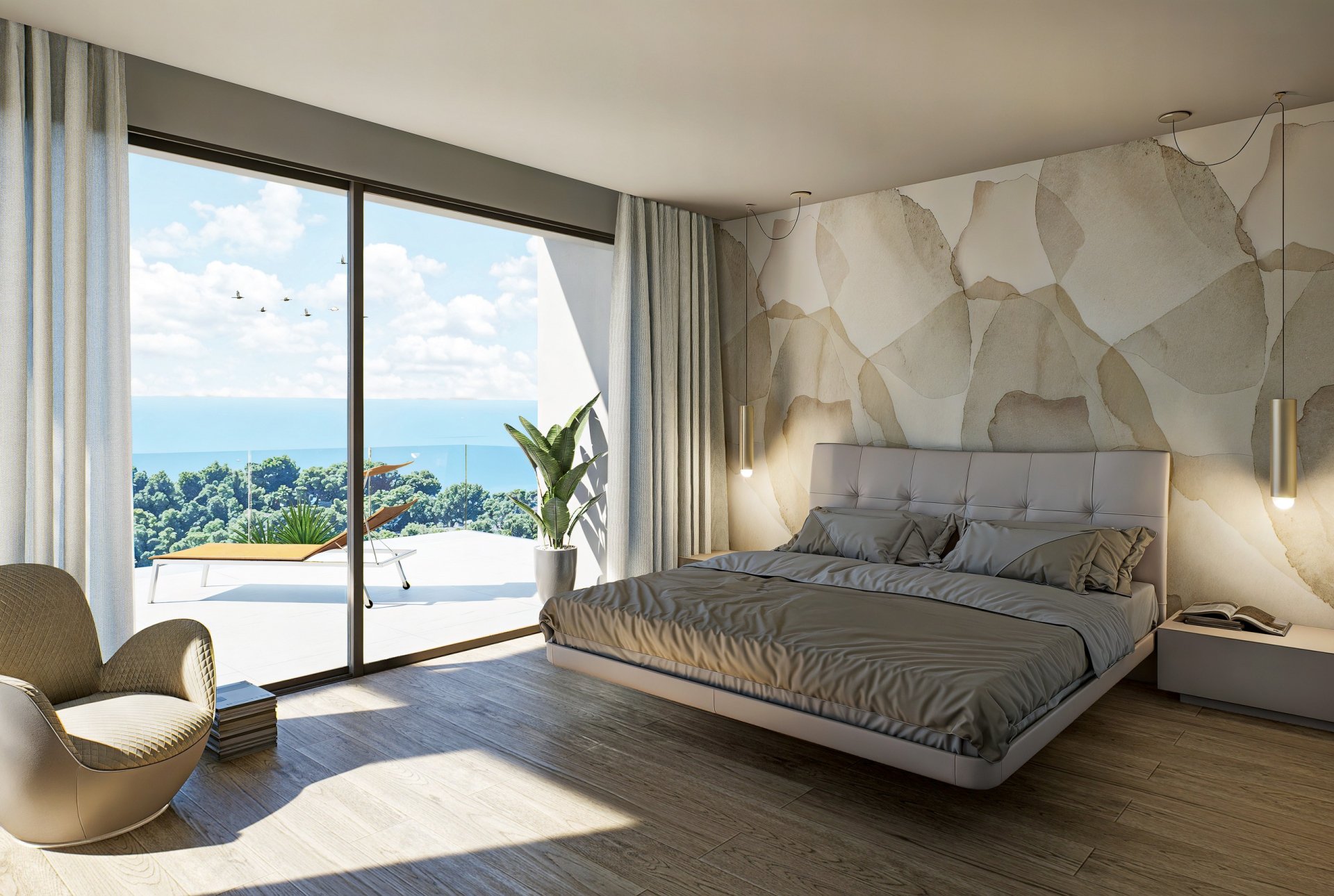 Villa a Altea, Alicante, Spagna 4 camere da letto, 405 mq. N° 163262
