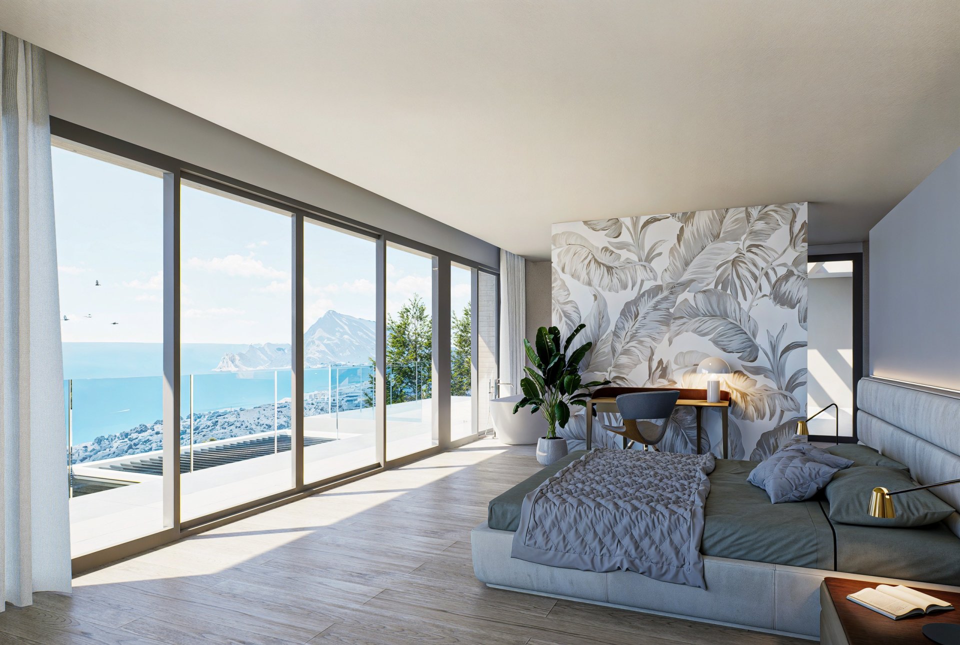 Villa a Altea, Alicante, Spagna 4 camere da letto, 405 mq. N° 163262
