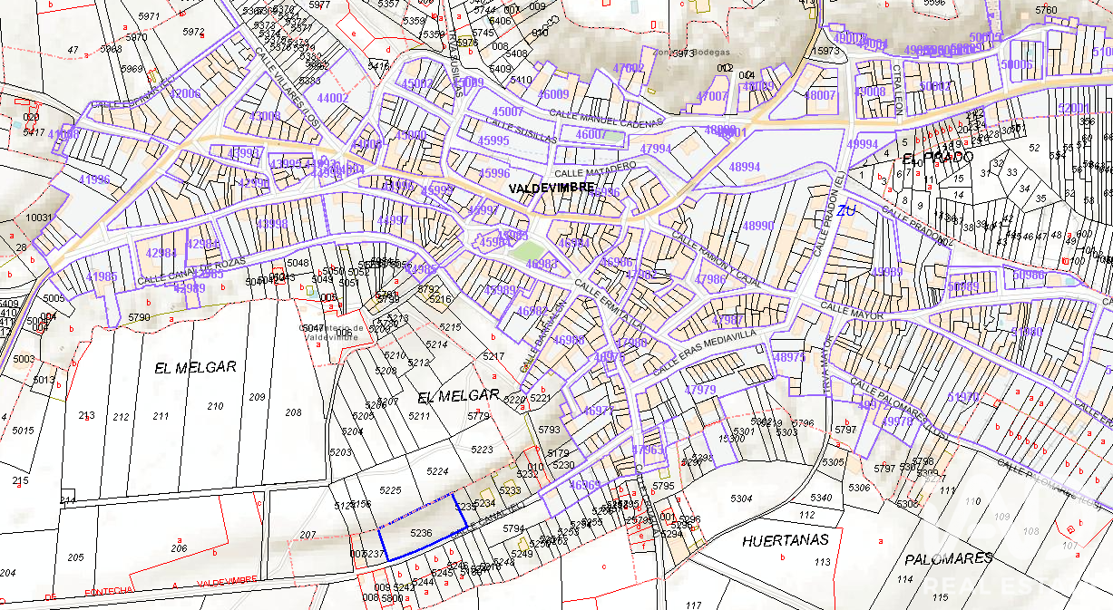 Zemes gabals Valdevimbre, Leon, Spānijā 2901 m2 Nr. 195122