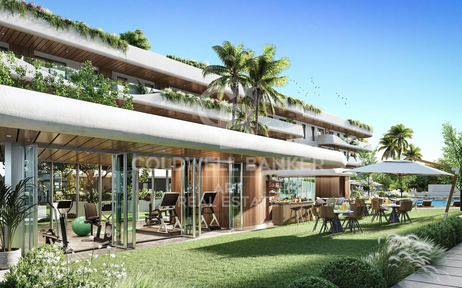 Takvåning i Marbella, Malaga, Spanien 3 sovrum, 253 kvm. Nr. 159662
