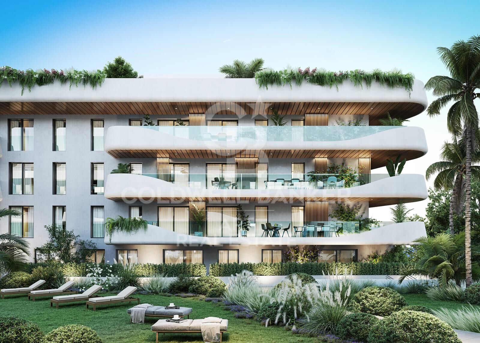 Takvåning i Marbella, Malaga, Spanien 3 sovrum, 253 kvm. Nr. 159662