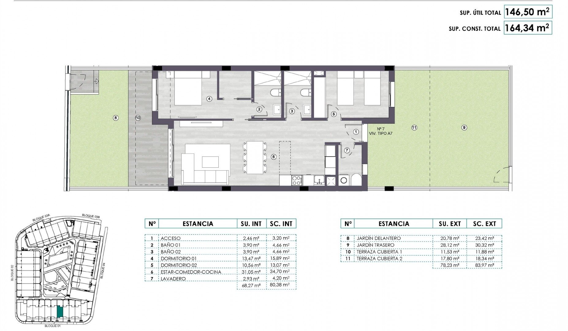 Apartment in Monforte del Cid, Alicante, Spain 3 bedrooms, 164 sq.m. No. 153035