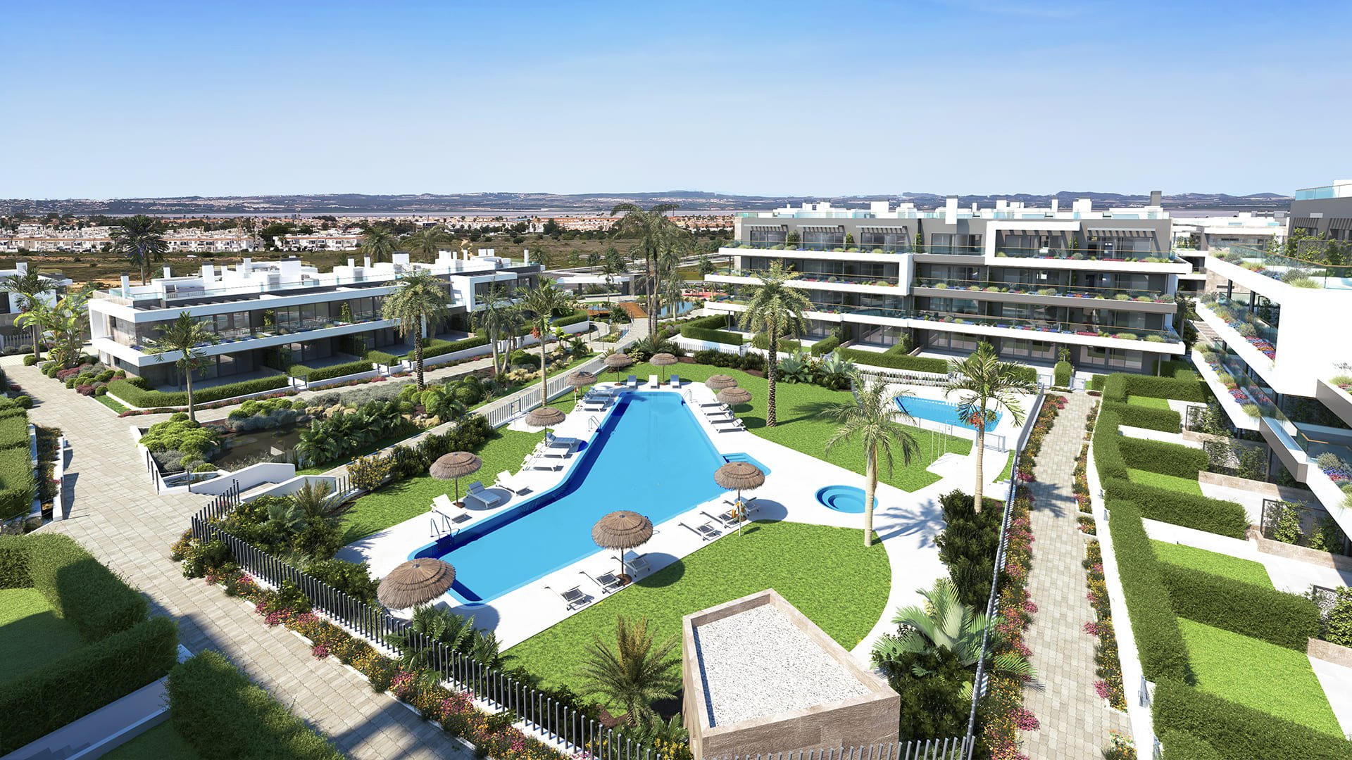 Bungalo Torrevieja, Alicante, Spānijā 2 istabas, 110 m2 Nr. 148126