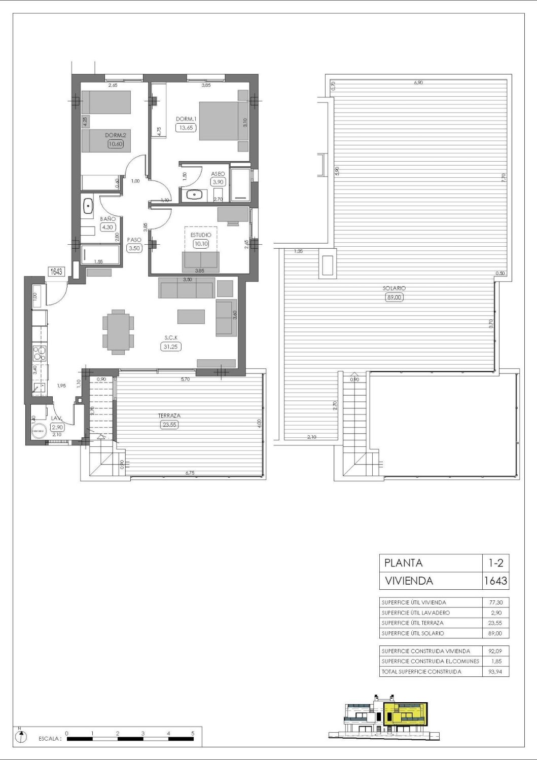 Bungalow w Algorfa, Alicante, Hiszpania 3 sypialnie, 92 mkw. nr 194827