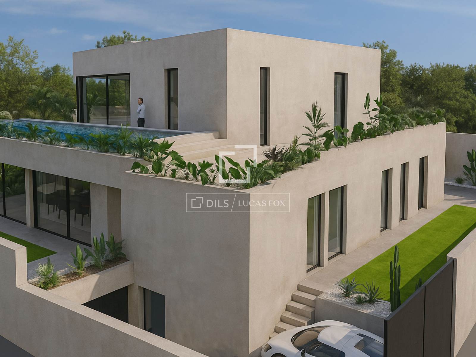 Villa in Esplugues de Llobregat, Barcelona, Spain 5 bedrooms, 552 sq.m. No. 150381