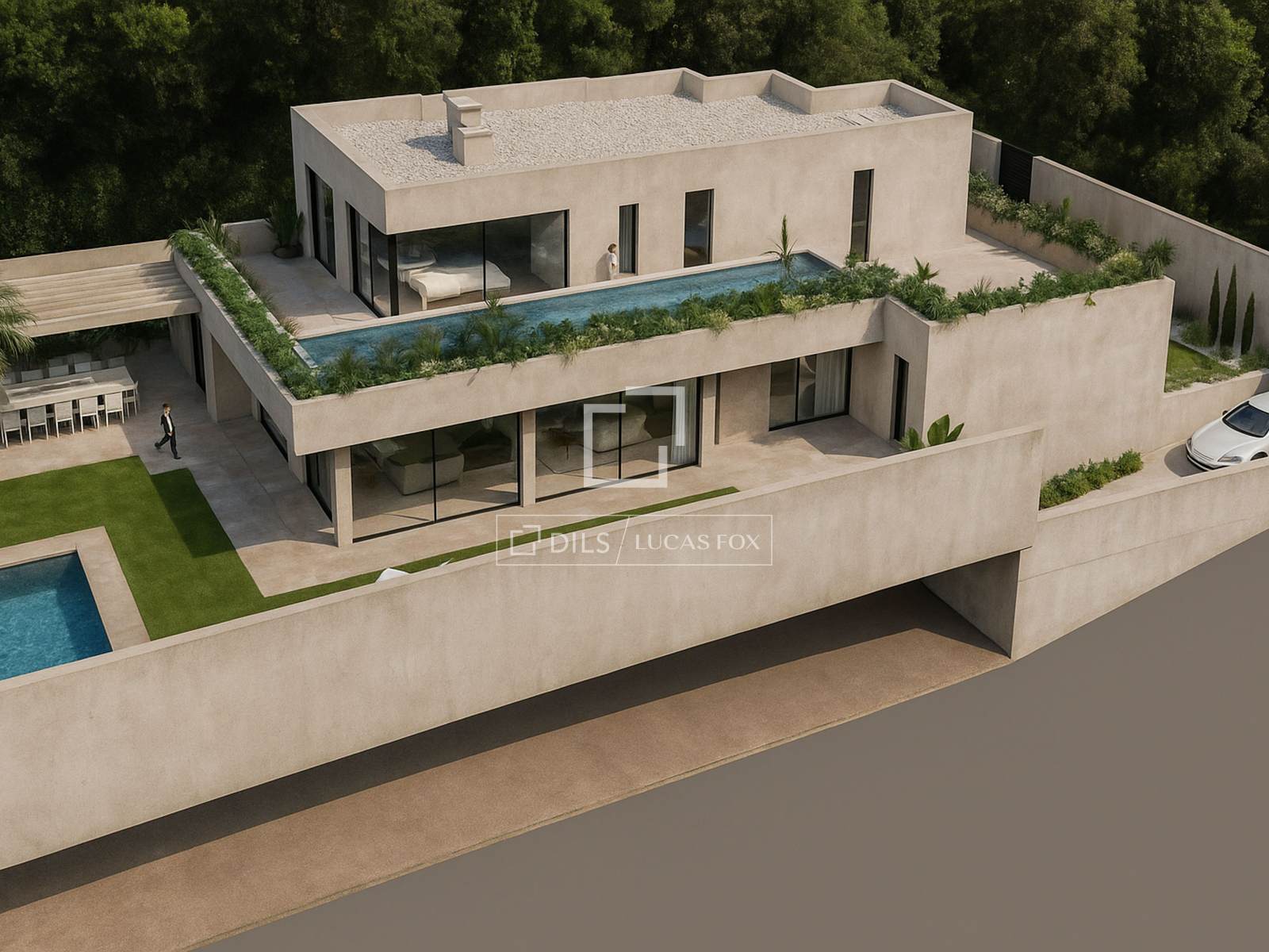 Villa in Esplugues de Llobregat, Barcelona, Spain 5 bedrooms, 552 sq.m. No. 150381