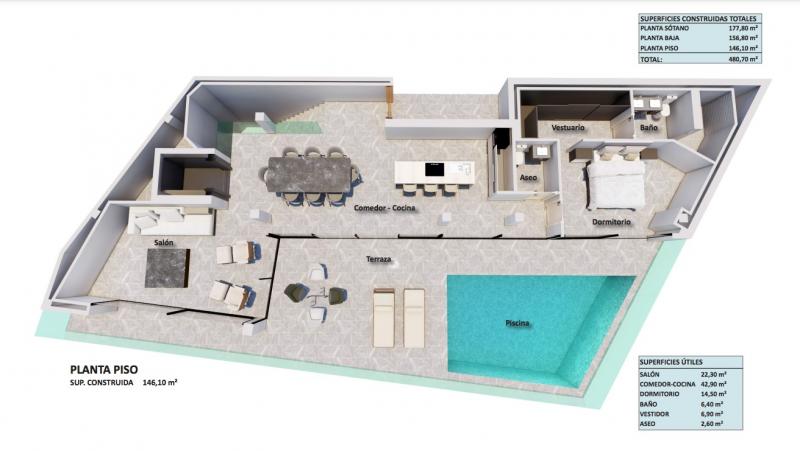 Villa Costa D'en Blanes, Mallorca, Spānijā 450 m2 Nr. 144354