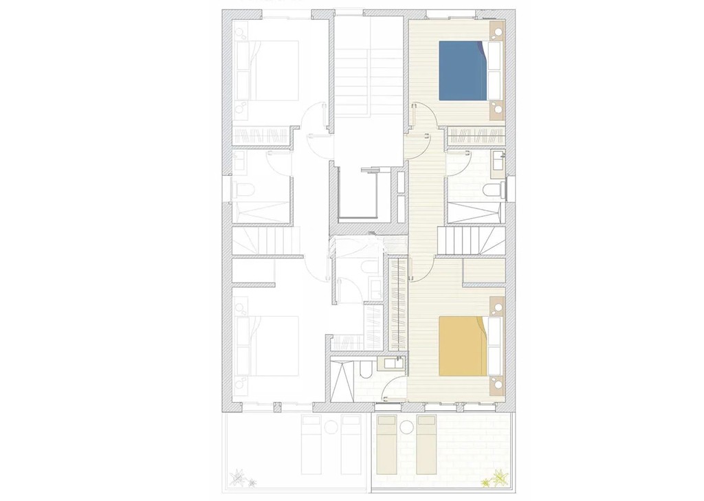 Apartamento en Palma de Mallorca, Mallorca, España 2 dormitorios, 110 m2 No. 179672