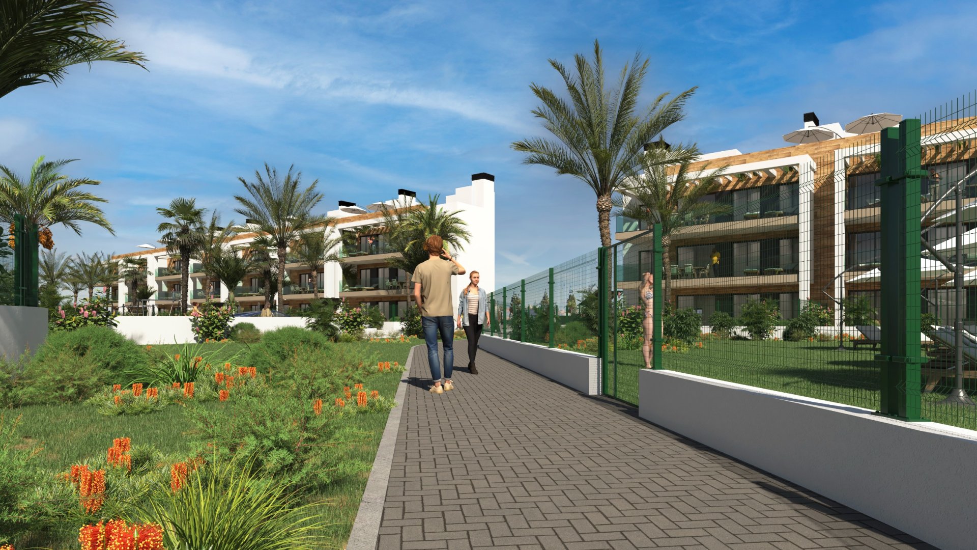 Huoneisto Los Alcazares, Murcia, Espanja 2 makuuhuonetta, 83 m2 No. 179666