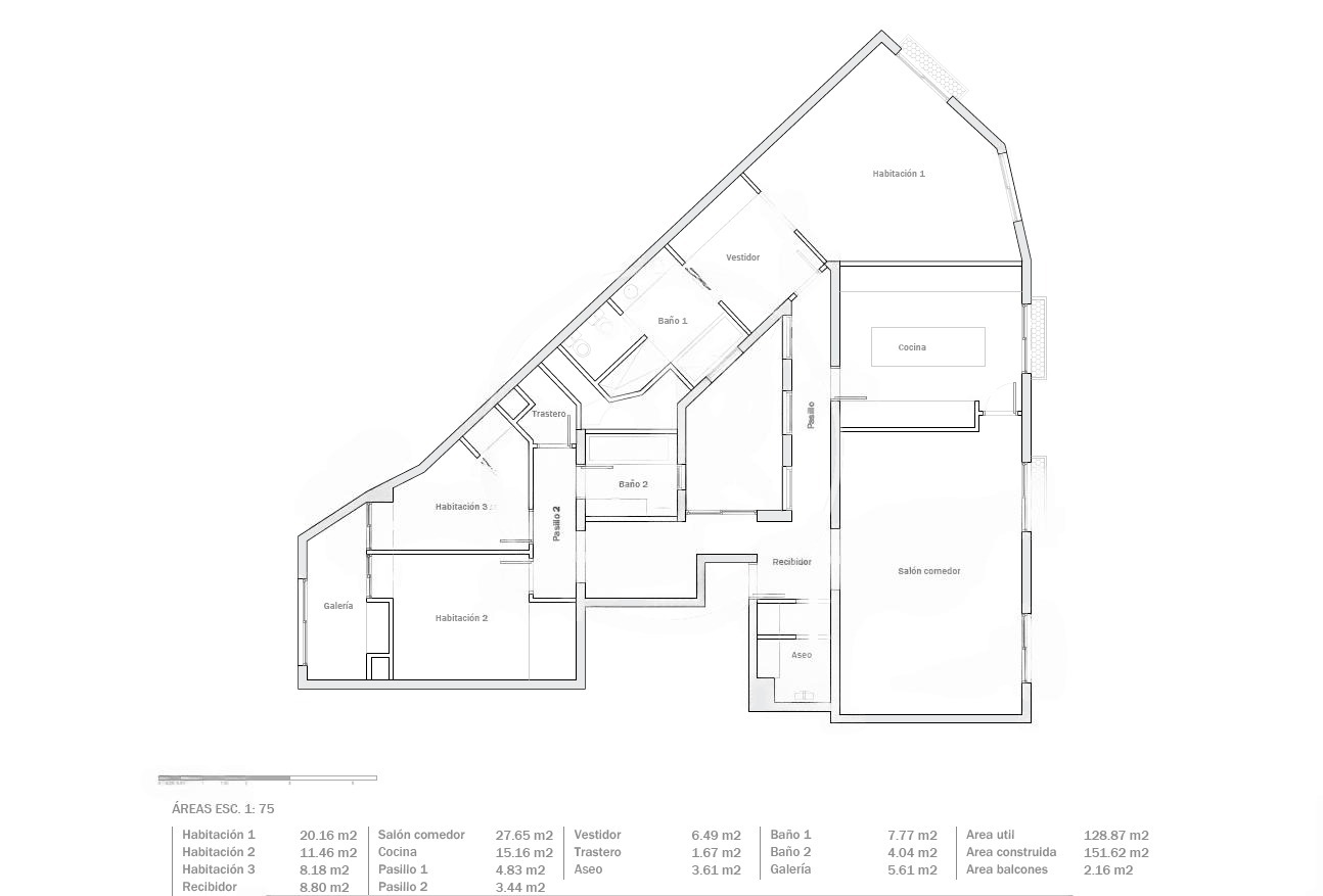 Dzīvoklis Barcelona, Spānijā 3 istabas,  Nr. 141001