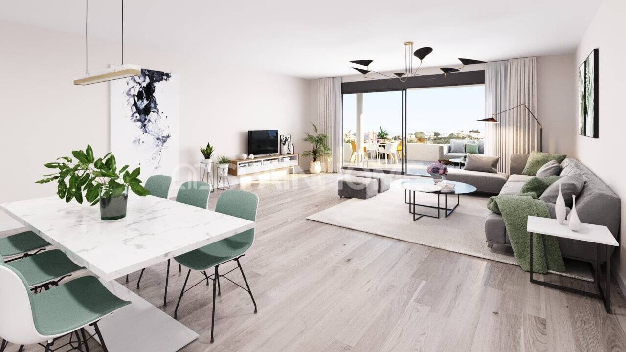Penthäuser in Estepona, Malaga, Spanien 4 Schlafzimmer, 98 m2 Nr. 161640