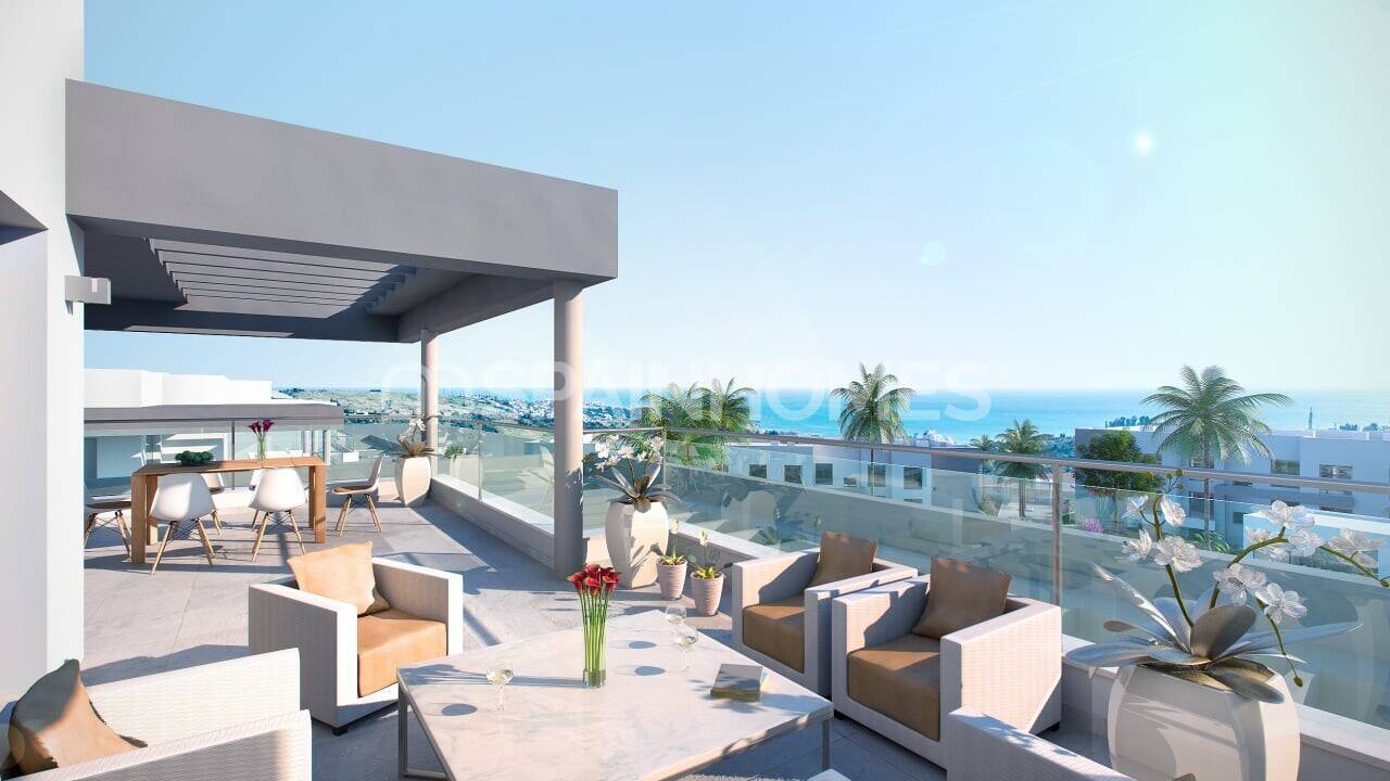 Penthouse à Estepona, Malaga, Espagne 2 chambres, 73 m2 No. 161638