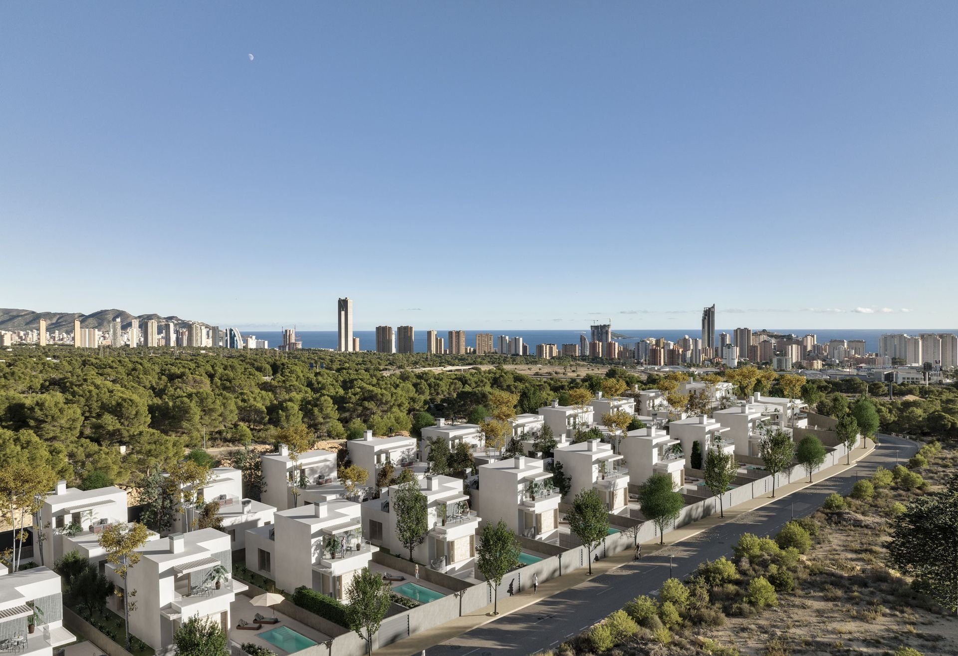 Dom w Finestrat, Alicante, Hiszpania 4 sypialnie, 262 mkw. nr 95626