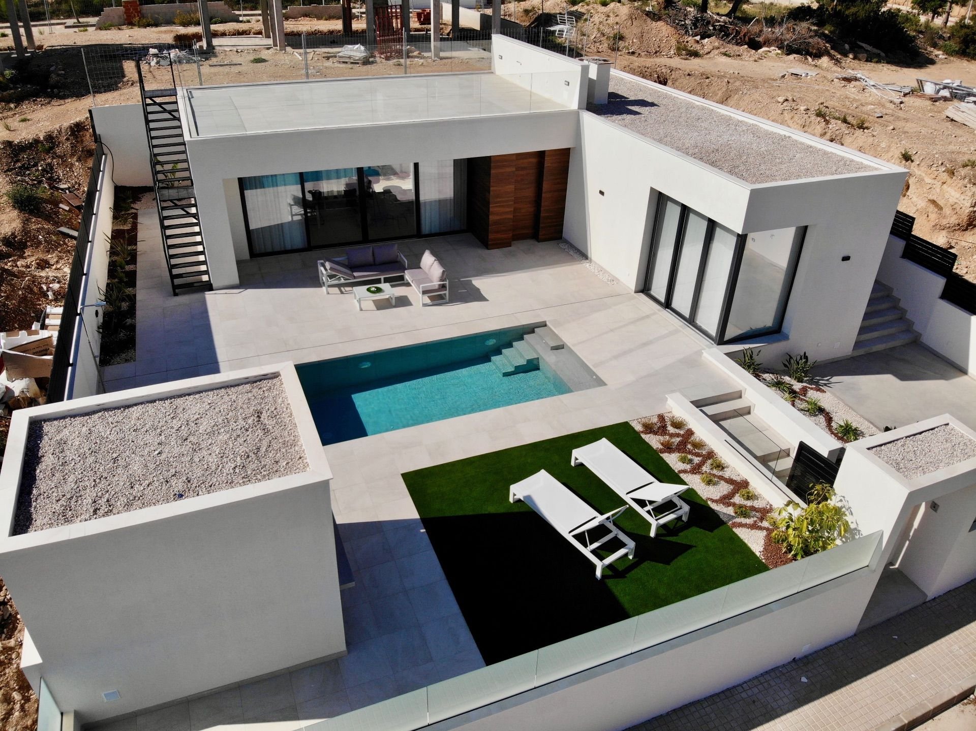 Talo Polop, Alicante, Espanja 3 makuuhuonetta, 110 m2 No. 95631