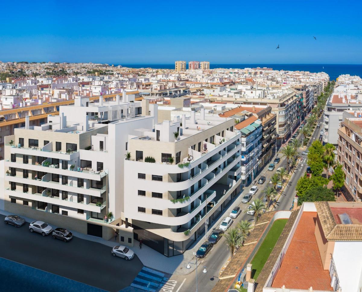 Lägenhet i Torrevieja, Alicante, Spanien 1 sovrum, 60 kvm. Nr. 183769