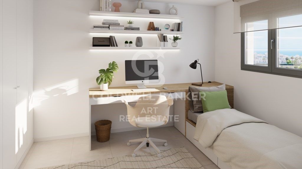 Appartamento a Mijas, Malaga, Spagna 2 camere da letto, 97 mq. N° 158470