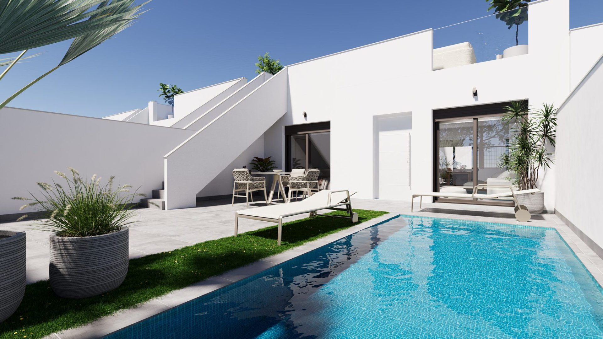 Rindu māja Torre-Pacheco, Murcia, Spānijā 2 istabas, 82 m2 Nr. 173938